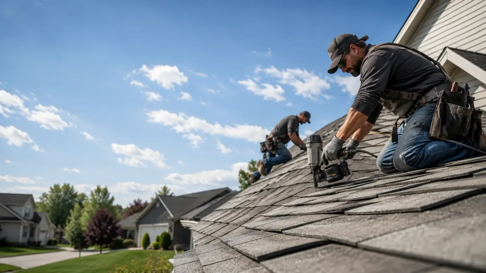 Storm Damage Roof Repair in Olney, IL near me